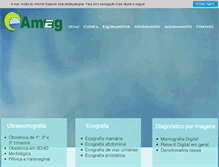 Tablet Screenshot of ameg.com.br